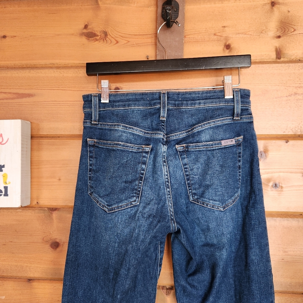 Joe’s Jeans 💜 Boyfriend Halstead Dark Stone Wash High Rise Straight Sz 26 X 30" - Picture 6 of 9